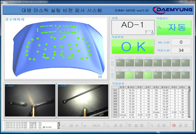 Inspection Screen